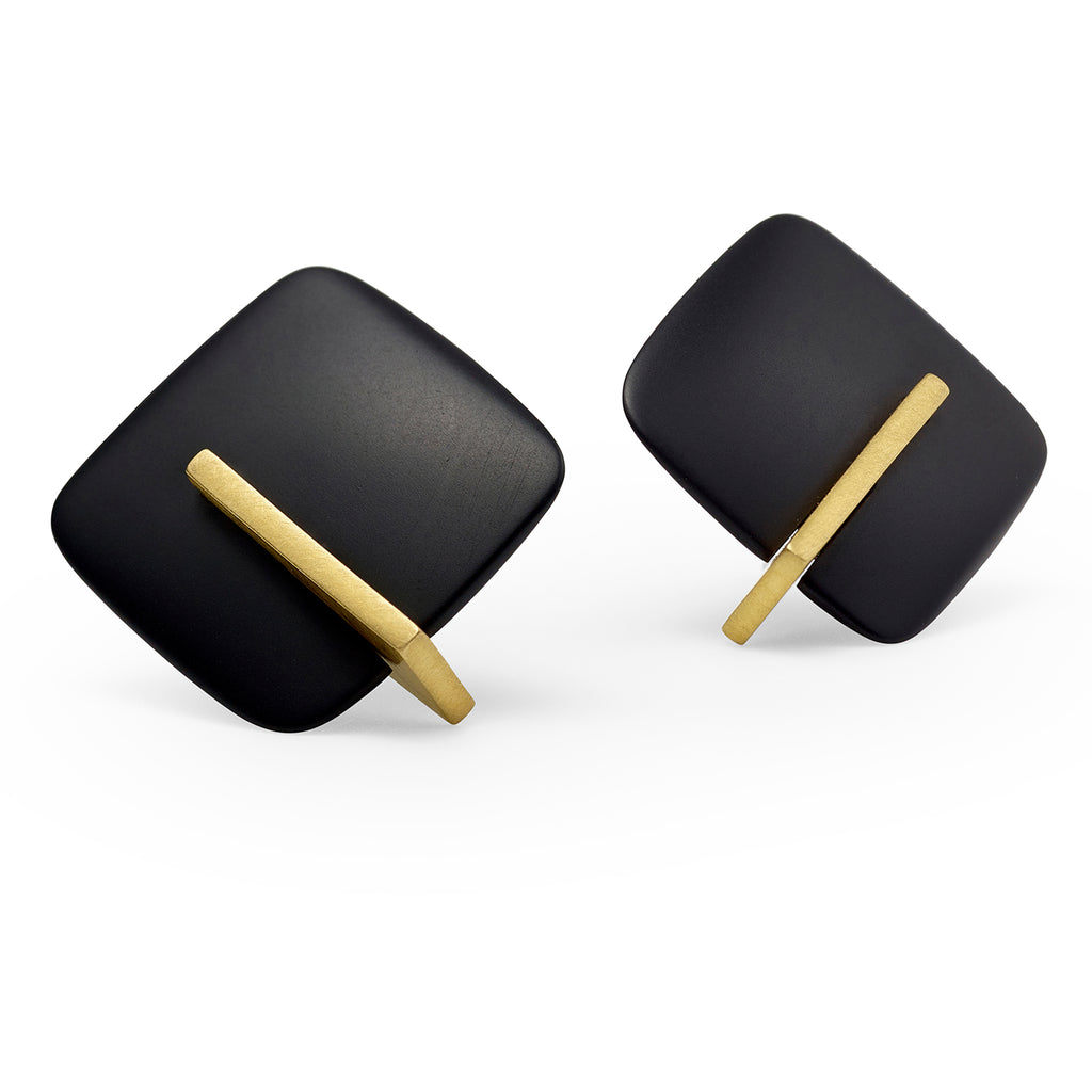 Soho Earrings with 18ct gold plate